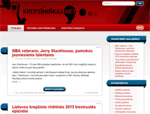Tablet Screenshot of krepsiniomokykla.net